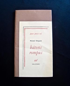 Seller image for Btons rompus - for sale by Le Livre  Venir