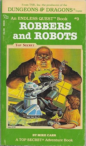 Bild des Verkufers fr Robbers and Robots zum Verkauf von Volunteer Paperbacks