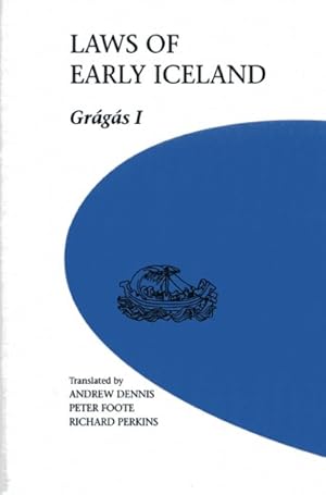 Seller image for Laws of Early Iceland : Gragas for sale by GreatBookPrices