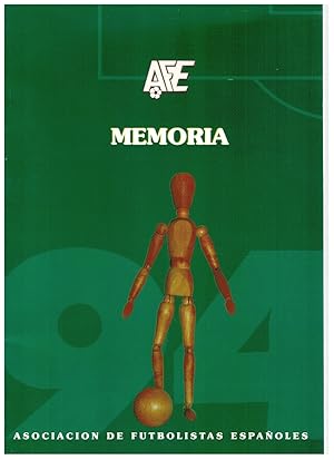 Seller image for Asociacin de Futbolistas Espaoles. Memoria, 15 aniversario for sale by Librera Dilogo