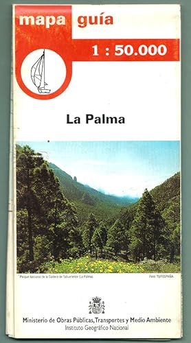 ISLA DE LA PALMA. Mapa guía 1:50.000,- Edición para el turismo