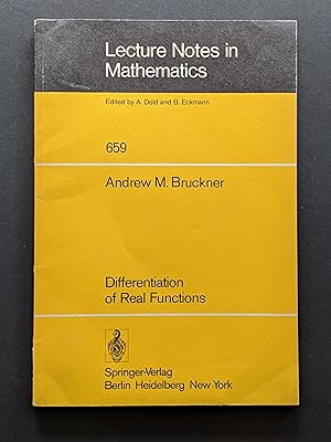 Seller image for DIFFERENTIATION OF REAL FUNCTIONS. for sale by Bjarne Tokerud Bookseller