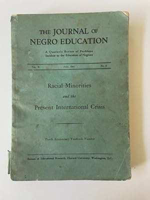 The Journal of Negro Education- 1941