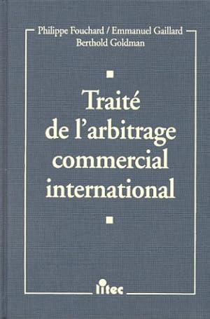 Image du vendeur pour Trait de l'arbitrage commercial international mis en vente par librisaggi