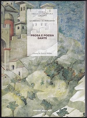 Bild des Verkufers fr Prosa e Poesia Dante (= Le Origini e il Duecento, Parte 2) zum Verkauf von Graphem. Kunst- und Buchantiquariat