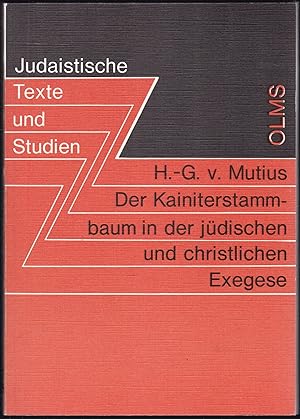 Image du vendeur pour Der Kainiterstammbaum Genesis 4/17-24 in der jdischen und christlichen Exegese. Von den Anfngen bis zum Ende des Mittelalters nach dem Zeugnis des Don Isaak Ben Jehuda Abravanel. Gleichzeitig ein Beitrag zur Erforschung des Josephustextes (= Judaistische Texte und Studien, Band 7) mis en vente par Graphem. Kunst- und Buchantiquariat