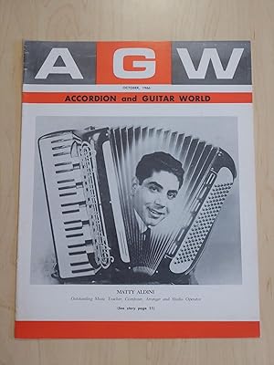 Accordion and Guitar World October 1966 - Matty Aldini