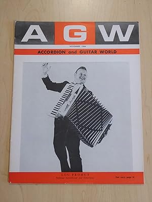 Accordion and Guitar World November 1966 - Lou Prohut