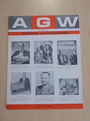 Accordion and Guitar World May-June 1967 - Roy Smeck, Palmer Hughes, Harry Volpe, F. C. Hall, Gen...