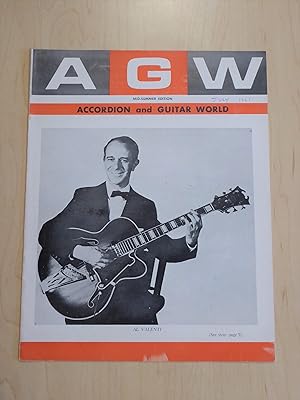 Accordion and Guitar World Mid-Summer 1966 - Al Valenti