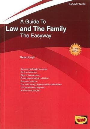 Bild des Verkufers fr Guide to Family Law : The Easyway - 2016 (Easyway Guides) zum Verkauf von WeBuyBooks