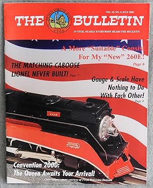 Bild des Verkufers fr Toy Train Operating Society Bulletin Vol. 35 No. 4 July 2000 zum Verkauf von Argyl Houser, Bookseller