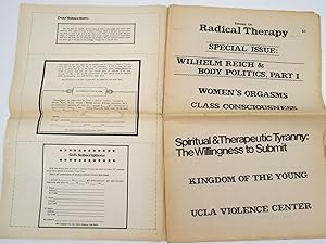 ISSUES IN RADICAL THERAPY, WINTER 1973-74, VOLUME 2, NO. 1