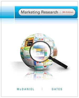 Immagine del venditore per Marketing Research venduto da GreatBookPrices