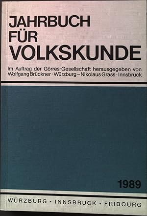 Imagen del vendedor de 50 Jahre nach der Unterdrckung des Jahrbuchs: Jahrbuch fr Volkskunde. Neue Folge 12. a la venta por books4less (Versandantiquariat Petra Gros GmbH & Co. KG)