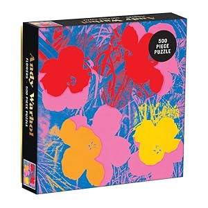 Seller image for Andy Warhol Flowers Puzzle : 500 Piece for sale by GreatBookPricesUK