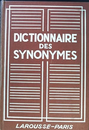Seller image for Dictionnaire des Synonymes de la Langue Francaise; for sale by books4less (Versandantiquariat Petra Gros GmbH & Co. KG)