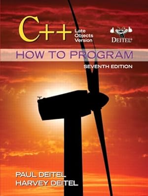 Seller image for C++ How to Program, Late Objects Version for sale by GreatBookPricesUK