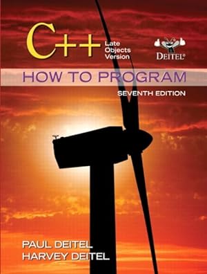 Seller image for C++ How to Program, Late Objects Version for sale by GreatBookPricesUK