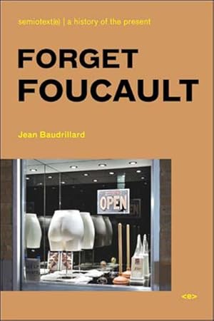 Bild des Verkufers fr Forget Foucault zum Verkauf von GreatBookPricesUK