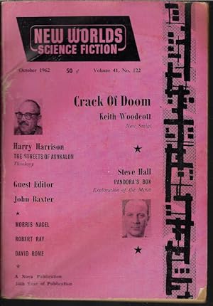 Bild des Verkufers fr NEW WORLDS Science Fiction: No. 122, October, Oct. (in UK September, Sept. , Nov.) 1962 zum Verkauf von Books from the Crypt