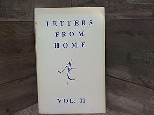 Bild des Verkufers fr Letters From Home, Vol. 2 zum Verkauf von Archives Books inc.