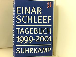 Bild des Verkufers fr Tagebuch 1999 2001: Berlin, Wien zum Verkauf von Book Broker