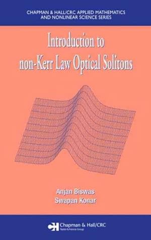 Immagine del venditore per Introduction to non-Kerr Law Optical Solitions venduto da GreatBookPricesUK