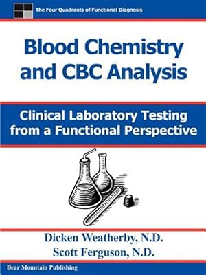 Bild des Verkufers fr Blood Chemistry And Cbc Analysis zum Verkauf von GreatBookPricesUK