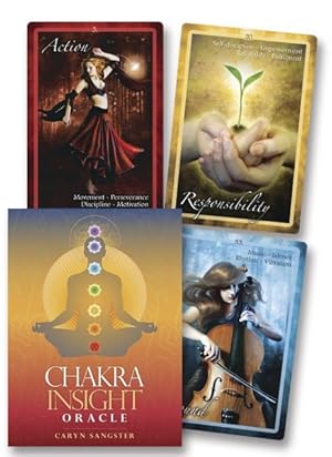 Bild des Verkufers fr Chakra Insight Oracle : A Transformational 49-Card Deck zum Verkauf von GreatBookPricesUK