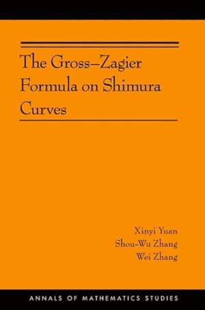 Immagine del venditore per Gross-Zagier Formula on Shimura Curves venduto da GreatBookPricesUK