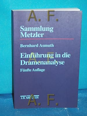 Seller image for Einfhrung in die Dramenanalyse for sale by Antiquarische Fundgrube e.U.