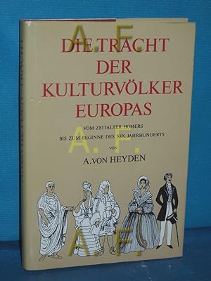 Seller image for Die Tracht der Kulturvlker Europas for sale by Antiquarische Fundgrube e.U.