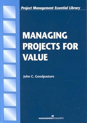 Image du vendeur pour Managing Projects for Value mis en vente par GreatBookPricesUK