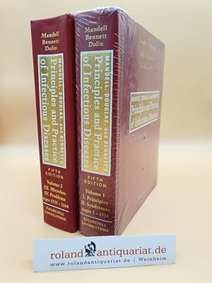 Bild des Verkufers fr Mandell, Douglas, and Bennett's Principles & Practice of Infectious Diseases (Complete 2 Vol. Set) zum Verkauf von Roland Antiquariat UG haftungsbeschrnkt