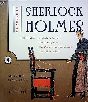 Seller image for The New Annotated Sherlock Holmes: The Novels (A Study in Scarlet, The Sign of Four, The Hound of the Baskervilles, The Valley of Fear), Volume 3 (The New Annotated Sherlock Holmes) for sale by Adventures Underground