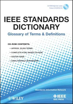 Immagine del venditore per IEEE Standards Dictionary : Glossary of Terms & Definitions venduto da GreatBookPricesUK