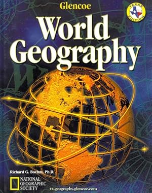 Imagen del vendedor de World Geography : Texas Edition a la venta por GreatBookPricesUK