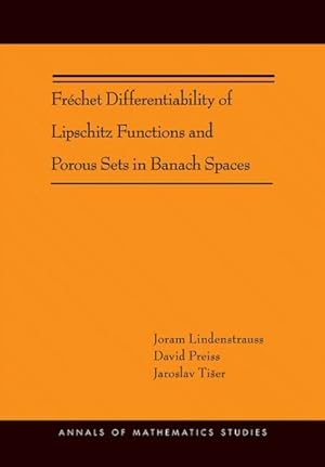 Seller image for Frechet Differentiability of Lipschitz Functions and Porous Sets in Banach Spaces for sale by GreatBookPricesUK
