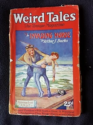 Weird tales. Magazine of the bizarre and unusual. Volume X. Number 5 [ November, 1927 ]