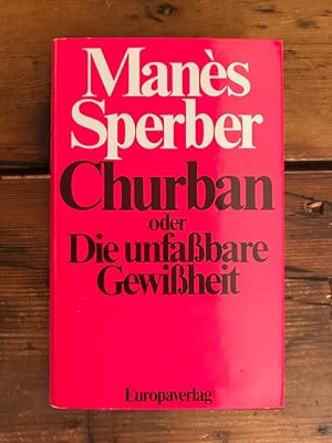 Bild des Verkufers fr Churban oder Die unfabare Gewiheit: Essays zum Verkauf von Antiquariat Liber Antiqua