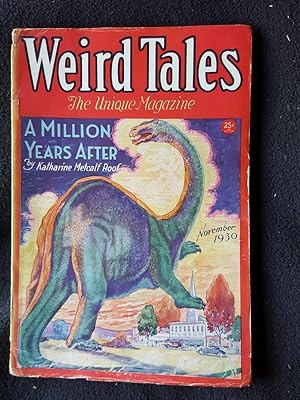 Weird tales. Magazine of the bizarre and unusual. Volume XVI. Number 5 [ November,1930 ]