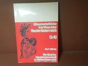 Bild des Verkufers fr Die Bezirkshauptmannschaft in Niedersterreich - Kompetenzen, Funktion, Arbeitsweise. (= Wissenschaftliche Schriftenreihe Niedersterreich ; 3/4). zum Verkauf von Antiquariat Deinbacher