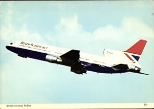 Ansichtskarte / Postkarte Passagierflugzeug, British Airways TriStar