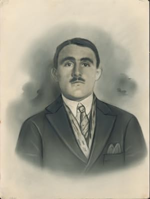 Foto Combalié, Henri, Tolouse, Portrait, Mann im Anzug