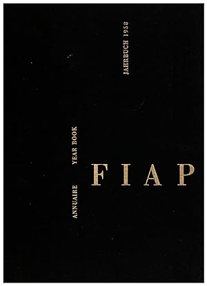 Image du vendeur pour FIAP Jahrbuch 1958 mis en vente par Antiquariat Hans Wger