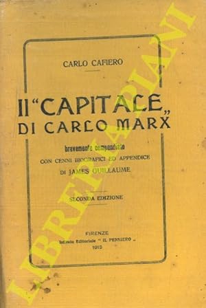 Il "Capitale" di Carlo Marx brevemente compendiato.
