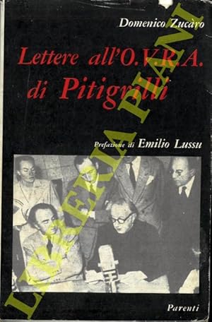 Lettere all' O.V.R.A. di Pitigrilli.