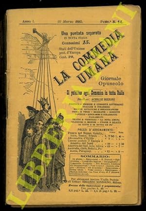 La commedia umana. Giornale Opuscolo - Settimanale.