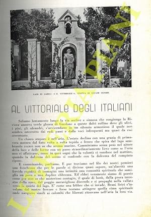 Al Vittoriale degli Italiani.